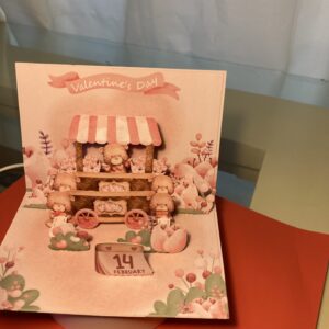 3D pop up bears card