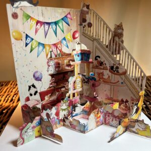 3D CATS, CATS AND MORE CATS CARD