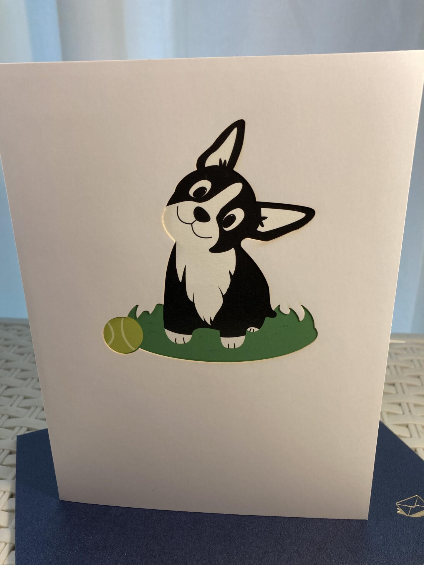 3D POP UP DOG CARD FRONT 3D POP UP DOG CARD FRONT