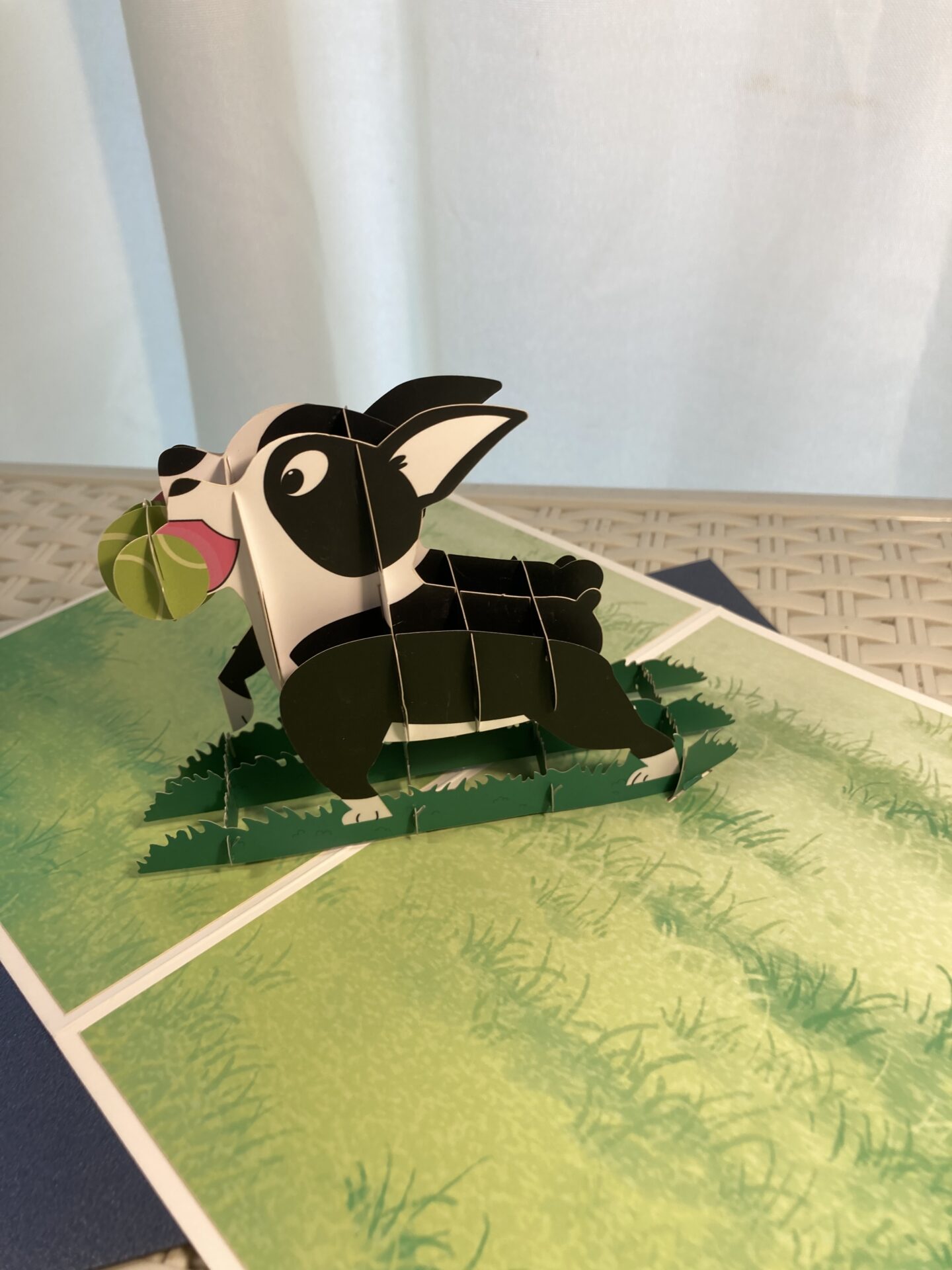 3D POP UP DOG CARD 3D POP UP DOG CARD