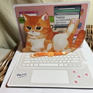 3D-POP-UP-GINGER-CAT-ON-LAPTOP-CARD.