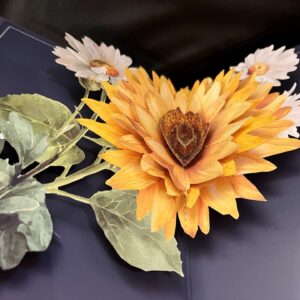 3D POP UP LARGE SUNFLOWER CARD