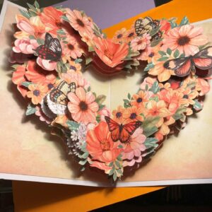 3D-POP-UP-PEACH-FLOWER-HEART-CARD