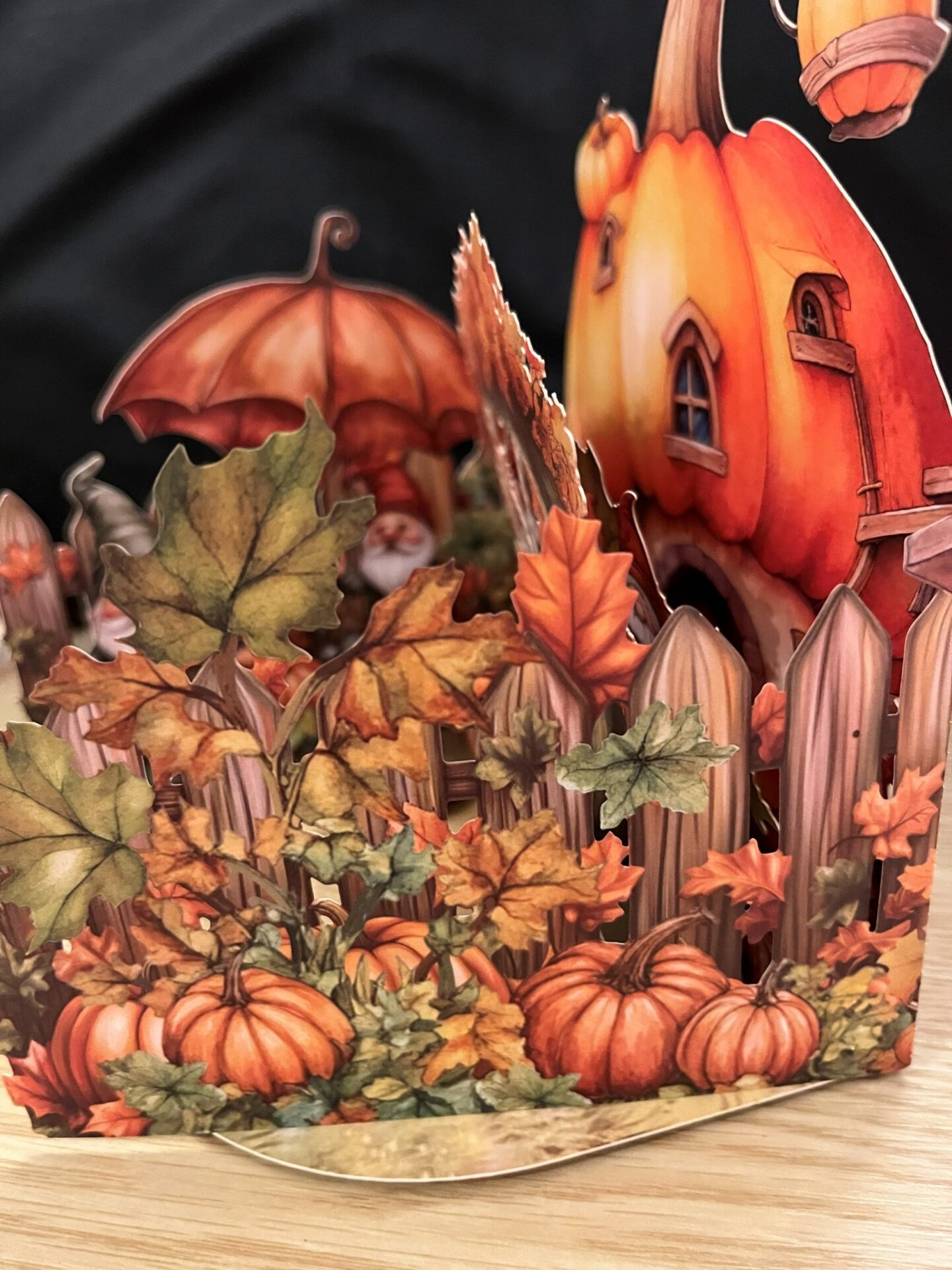 3D POP UP PUMPKIN GNOMES SIDE2 3D POP UP PUMPKIN GNOMES SIDE