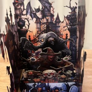 3D POP UP SCARY HALLOWEEN CARD