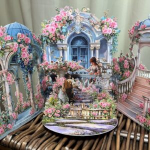 3d pop up beautiful romeo and juliet card