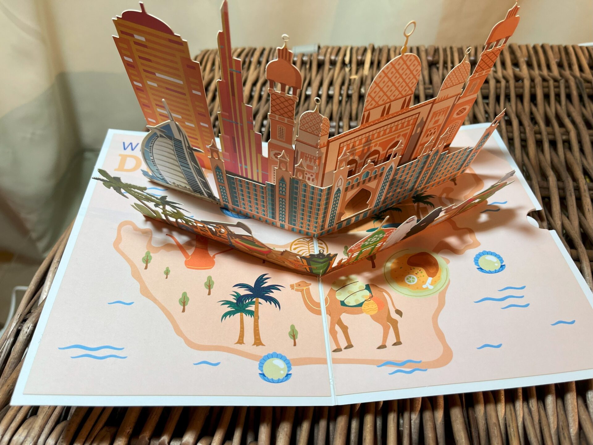 3d pop up dubai card 3d pop up dubai card
