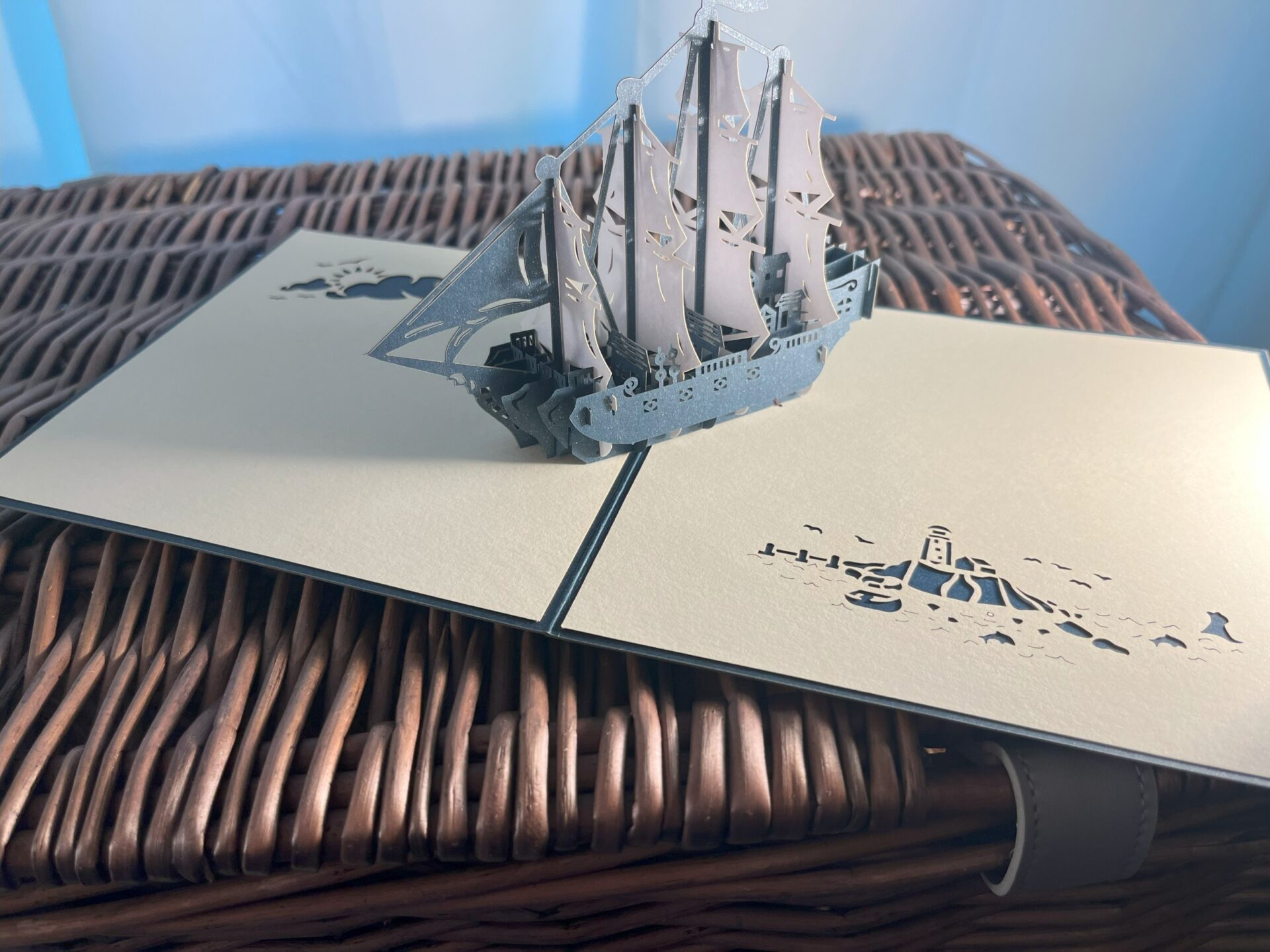 3d pop up sailing ship card 3d-pop-up-sailing-ship-card