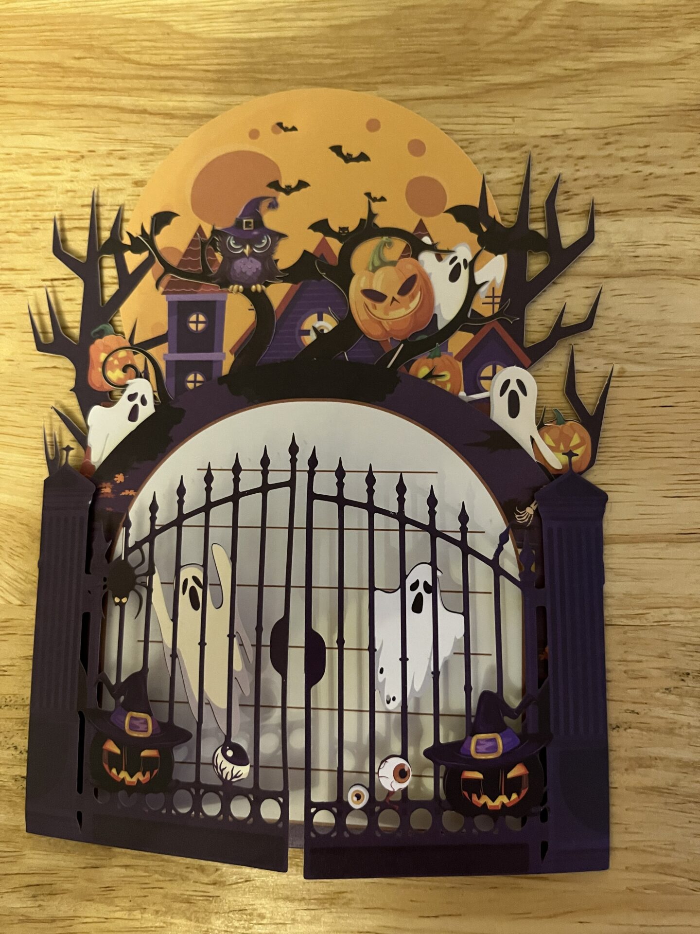 HAPPY HALLOWEEN CARD FRONT HAPPY HALLOWEEN CARD FRONT