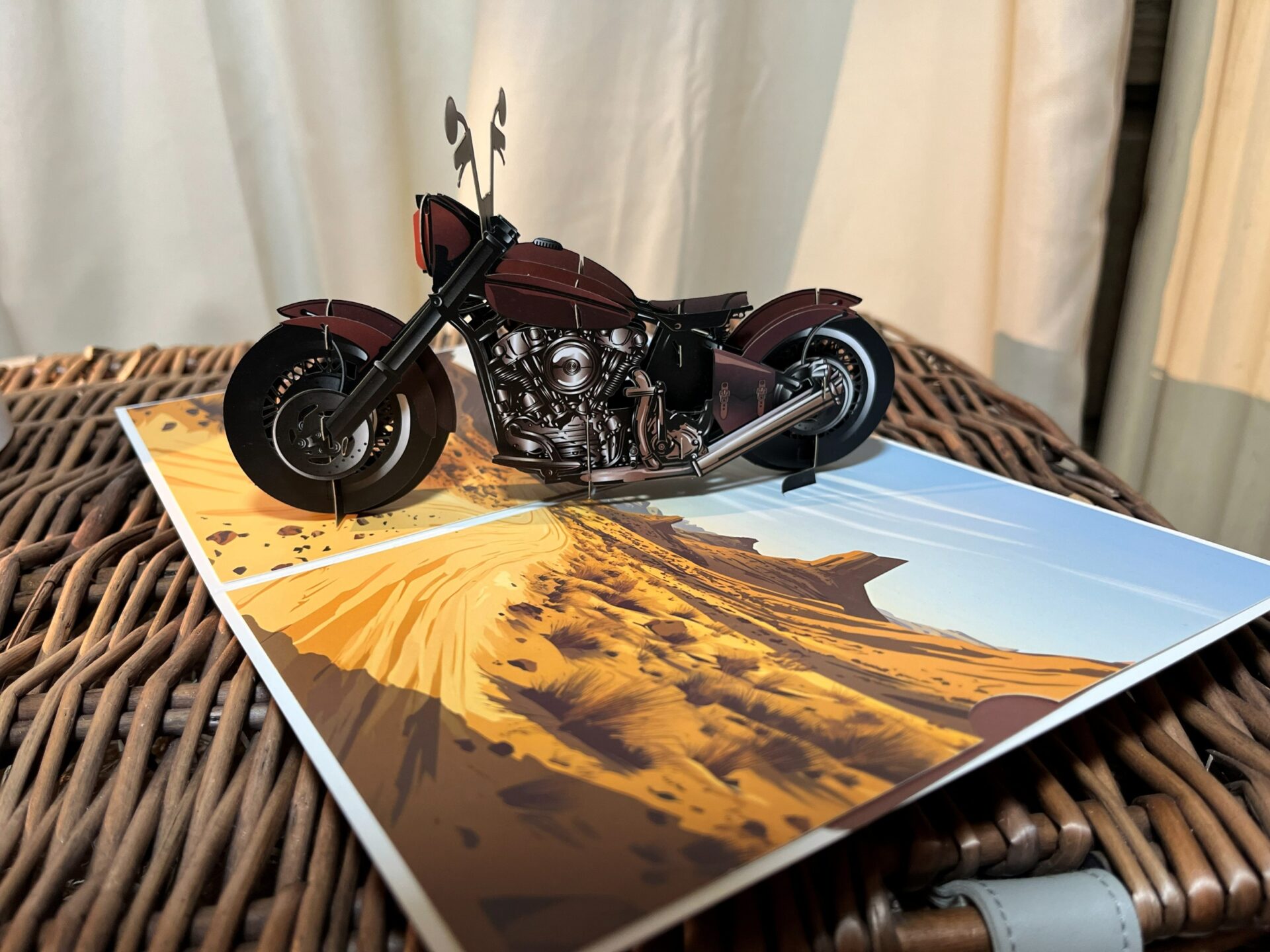 HARLEY2 3D POP UP CARD