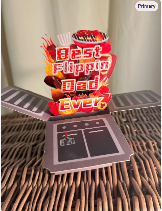 best flippin dad ever bbq card best-flippin-dad-ever-bbq-card